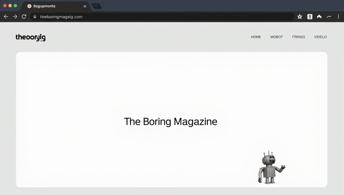 www theboringmagazine .com