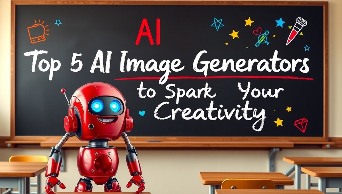 Top 5 AI Image Generators to Spark Your Creativity