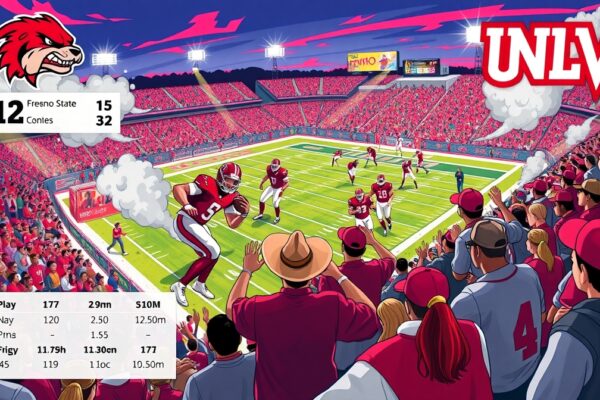 Fresno State Bulldogs Football vs UNLV Football Match Player Stats